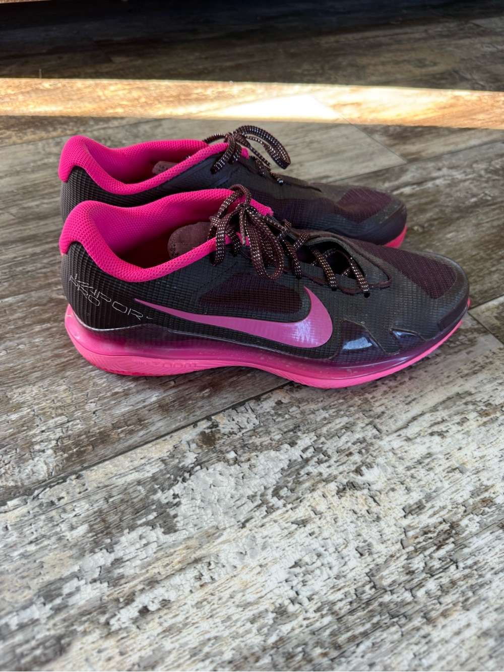 NikeCourt Air Zoom Vapor Pro Premium - black/ pink 8.5